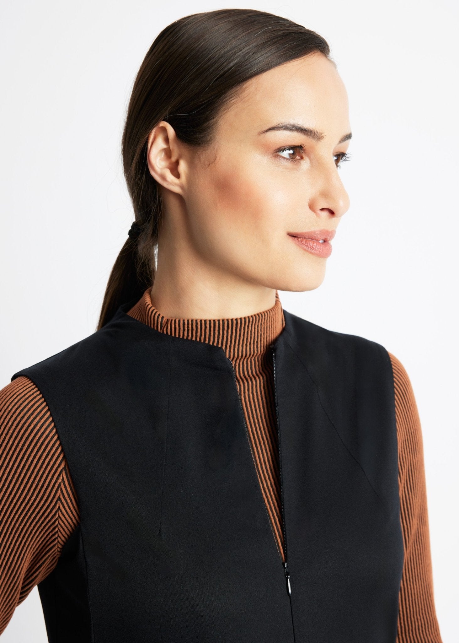 Legerer Jumpsuit QUMSUI aus glattem Viskosejersey - FOX'S-Fashion