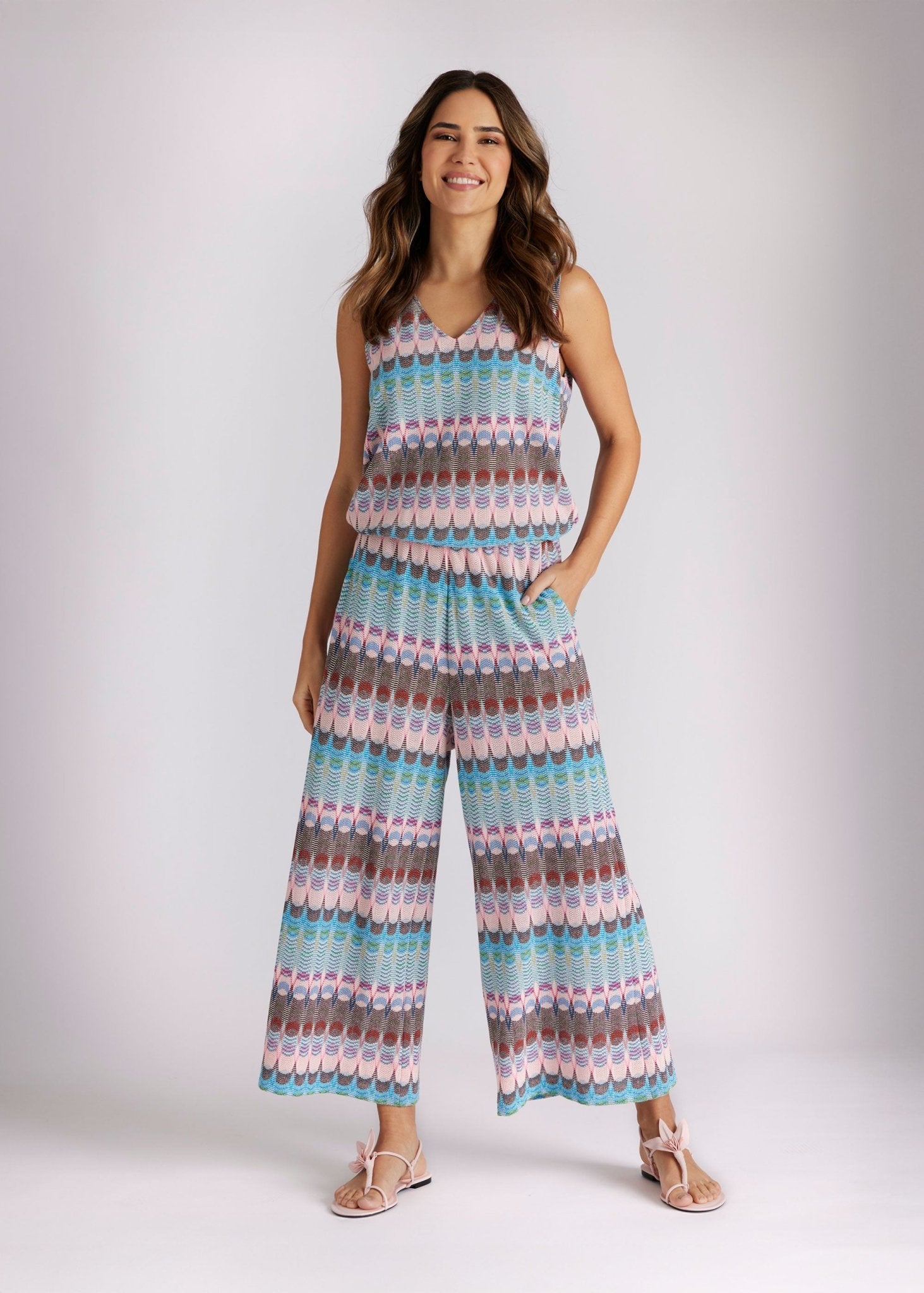 Legerer Jumpsuit TAMPINO aus Baumwoll - Mix - FOX'S - Fashion