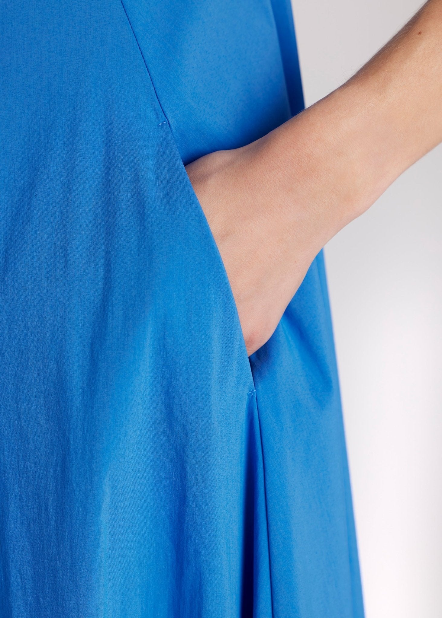 Legeres Midi - Kleid KYROBAO aus Baumwollmix mit leichter O - Form - FOX'S - Fashion