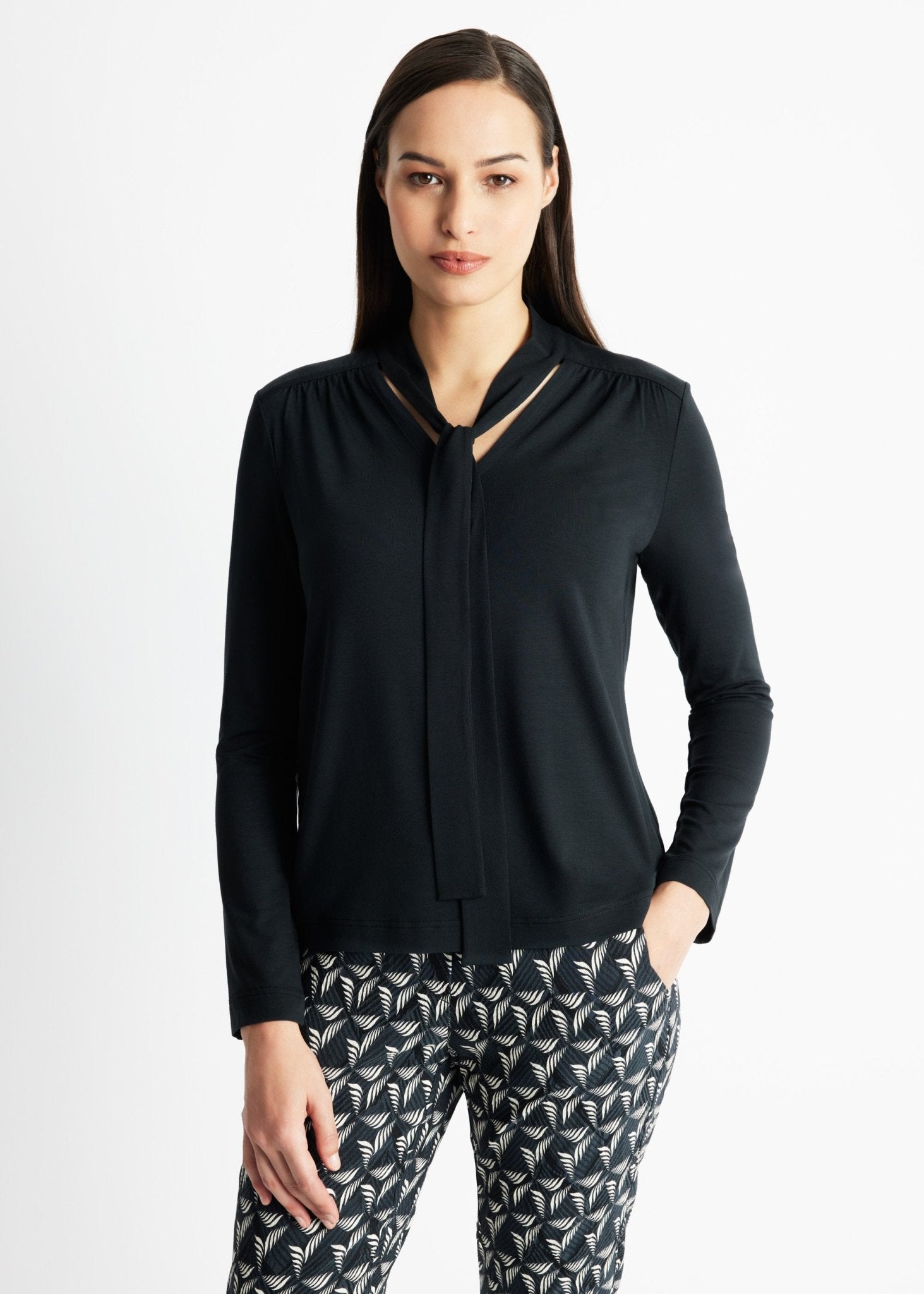 Legeres Shirt CELYNA aus softem Viskosejersey - FOX'S-Fashion