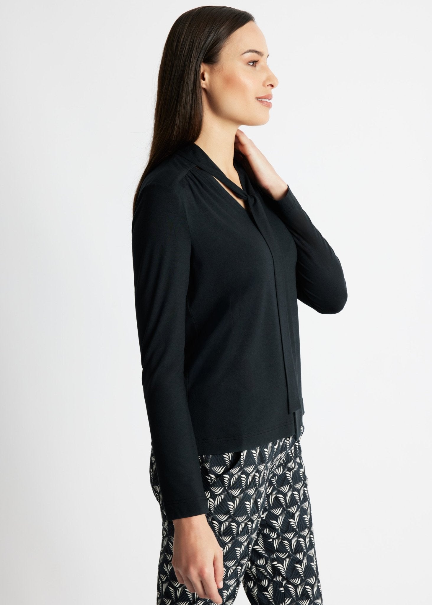 Legeres Shirt CELYNA aus softem Viskosejersey - FOX'S-Fashion
