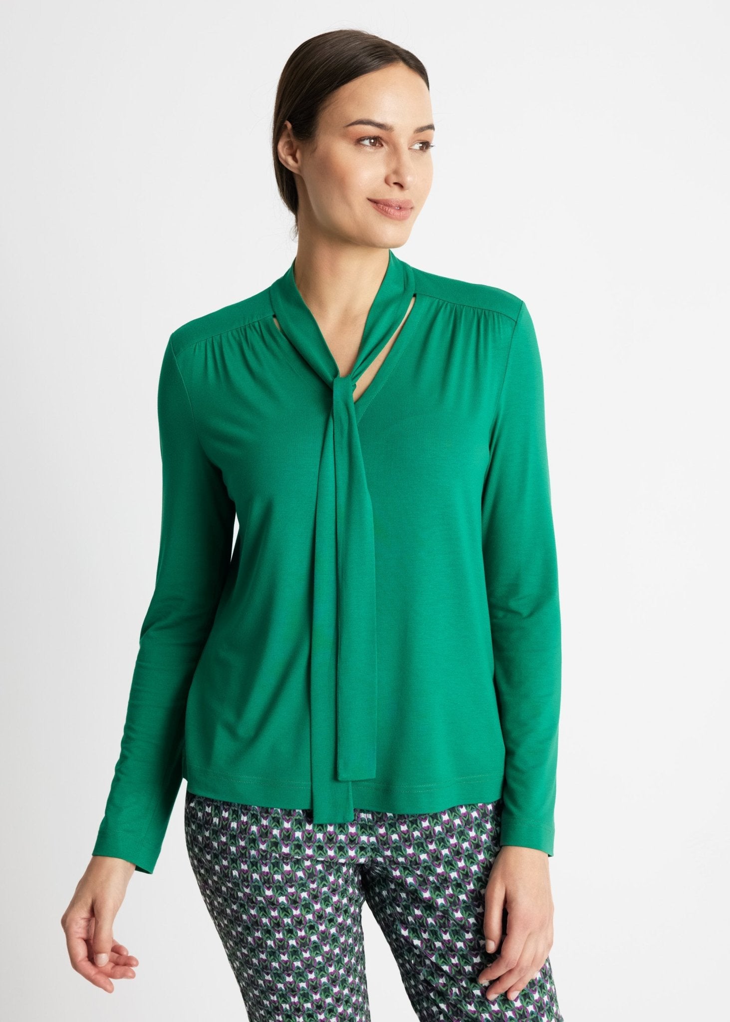 Legeres Shirt CELYNA aus softem Viskosejersey - FOX'S-Fashion