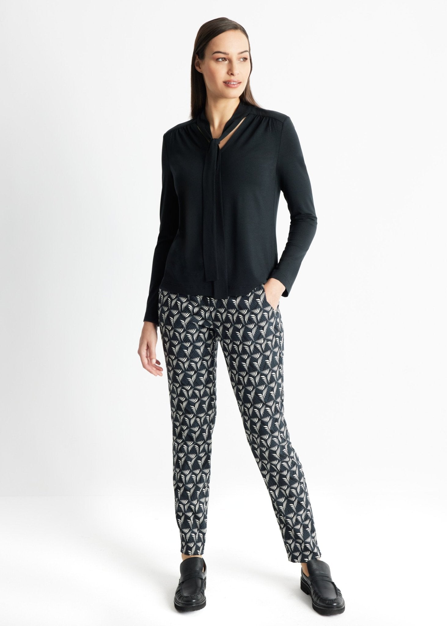 Legeres Shirt CELYNA aus softem Viskosejersey - FOX'S-Fashion