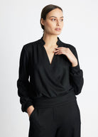 Legeres Shirt PYGMA aus fein geripptem Viskose-Mix - FOX'S-Fashion