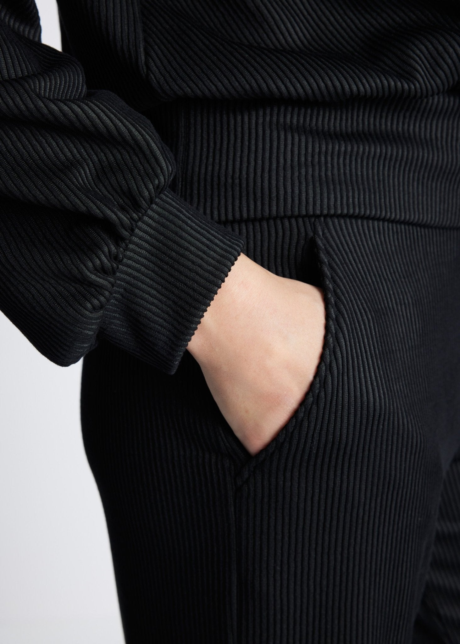 Legeres Shirt PYGMA aus fein geripptem Viskose-Mix - FOX'S-Fashion