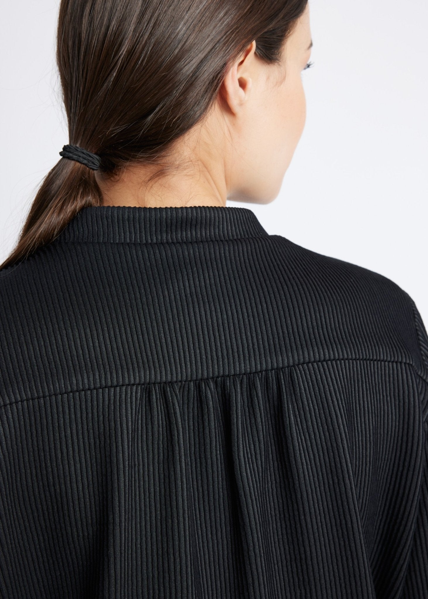 Legeres Shirt PYGMA aus fein geripptem Viskose-Mix - FOX'S-Fashion