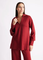 Legeres Sweatshirt ILOPU aus Viskose-Mix - FOX'S-Fashion
