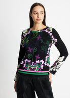 Leicht taillierter Pullover RAPULO aus Viskose-Mix - FOX'S-Fashion