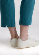 Schmale 7/8 - Hose MESSINI aus Baumwollmix mit Stretch - FOX'S - Fashion