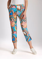 Schmale 7/8 - Hose USTRADI aus Bio - Baumwolle mit Stretch - FOX'S - Fashion