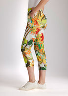 Schmale 7/8 - Hose USTRADI aus Bio - Baumwolle mit Stretch - FOX'S - Fashion