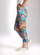 Schmale 7/8 - Hose USTRADI aus Bio - Baumwolle mit Stretch - FOX'S - Fashion