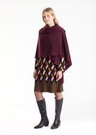 Stola SUSTOLA in Dunkelrot