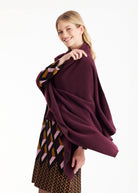 Stola SUSTOLA in Dunkelrot