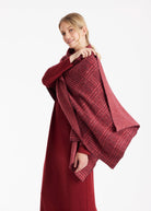 Stola SUSTOLA in Dunkelrot