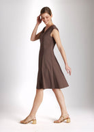 Tailliertes Kleid MUNGYA aus Baumwollmix mit Stretch - FOX'S - Fashion