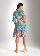 Tailliertes Kleid UDAXI aus Bio - Baumwolle - FOX'S - Fashion