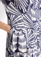 Tailliertes Midi - Kleid UVENTIA aus Bio - Baumwolle - FOX'S - Fashion