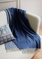 Weiche Decke LANA aus extrafeiner Schurwolle in Doubleface - Machart - FOX'S - Fashion